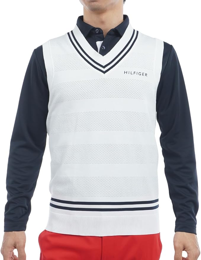 Amazon | [トミー ヒルフィガー ゴルフ] セーターベスト TOMMY